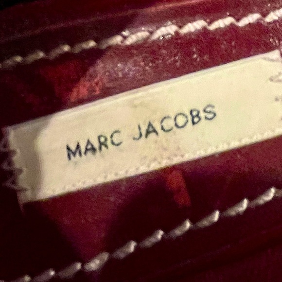 Marc Jacobs Patent Leather Peep-Toe Platform Wedge Heels / Shoes - Picture 4 of 16